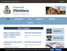 Tablet Screenshot of comune.filattiera.ms.it